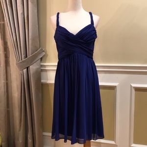 Grecian blue dress
